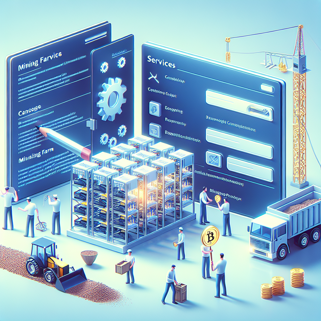 Mining Farm Dienstleistungen